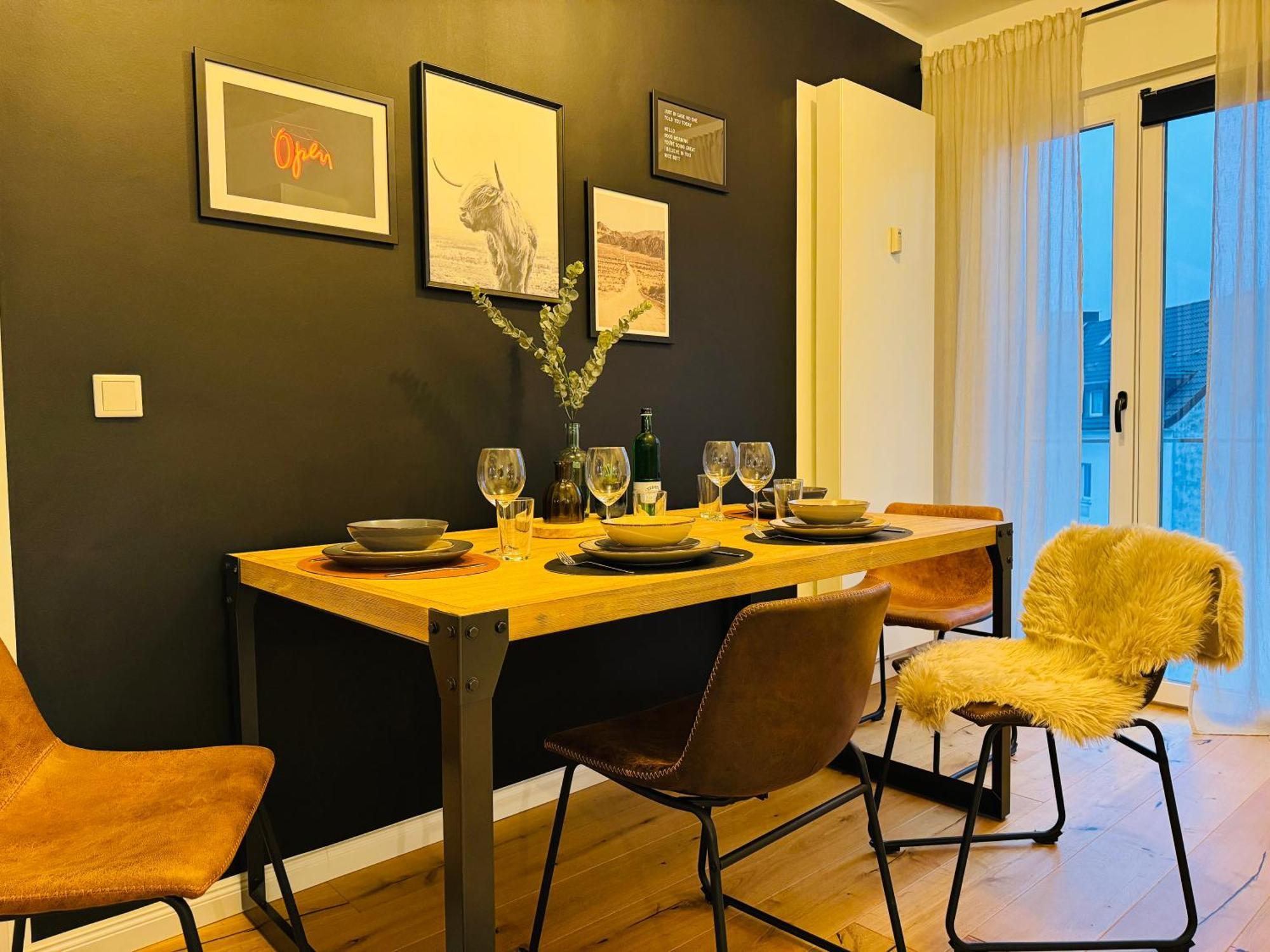Klassen Stay - Designer Apartment Fuer 6 - Zentral - 2X Kingsize Essen Extérieur photo